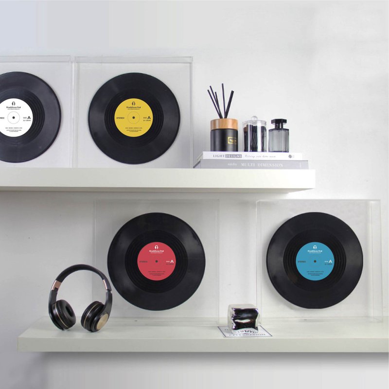 黑胶唱片透明艺术框摆饰立体画 - 摆饰 - 其他金属 