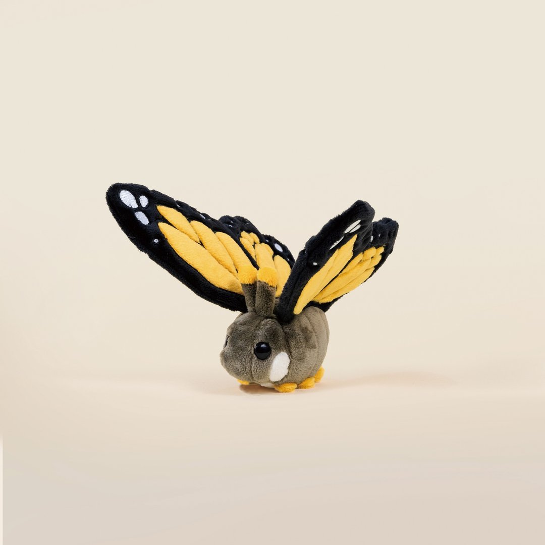 Mini Bellzi Monarch Butti 小帝王斑蝶玩偶 - 玩偶/公仔 - 其他人造纤维 橘色