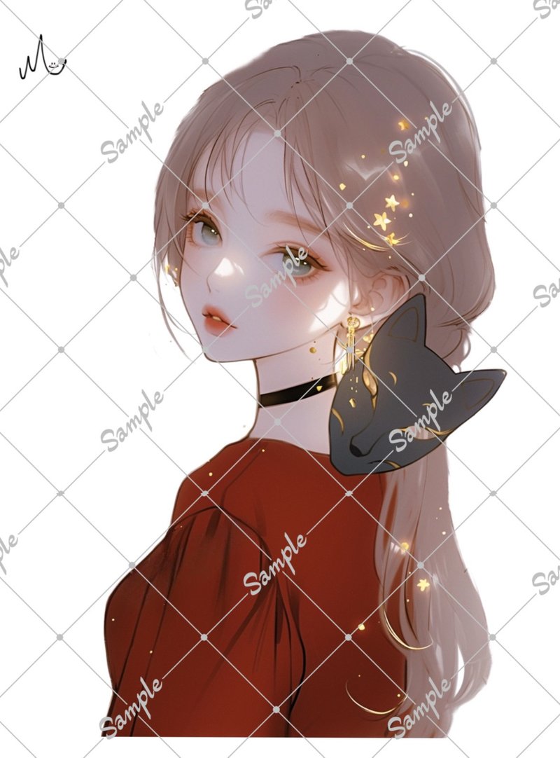 原创人物贴纸 - 贴纸 - 纸 