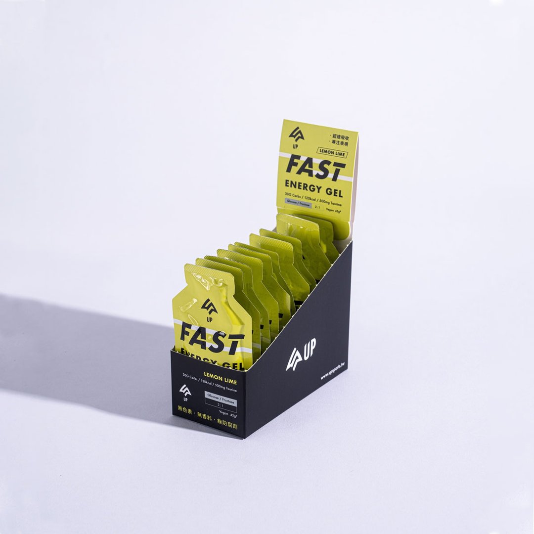 【UP】 FAST 能量果胶-柠檬莱姆风味 10入 - 其他 - 新鲜食材 黄色