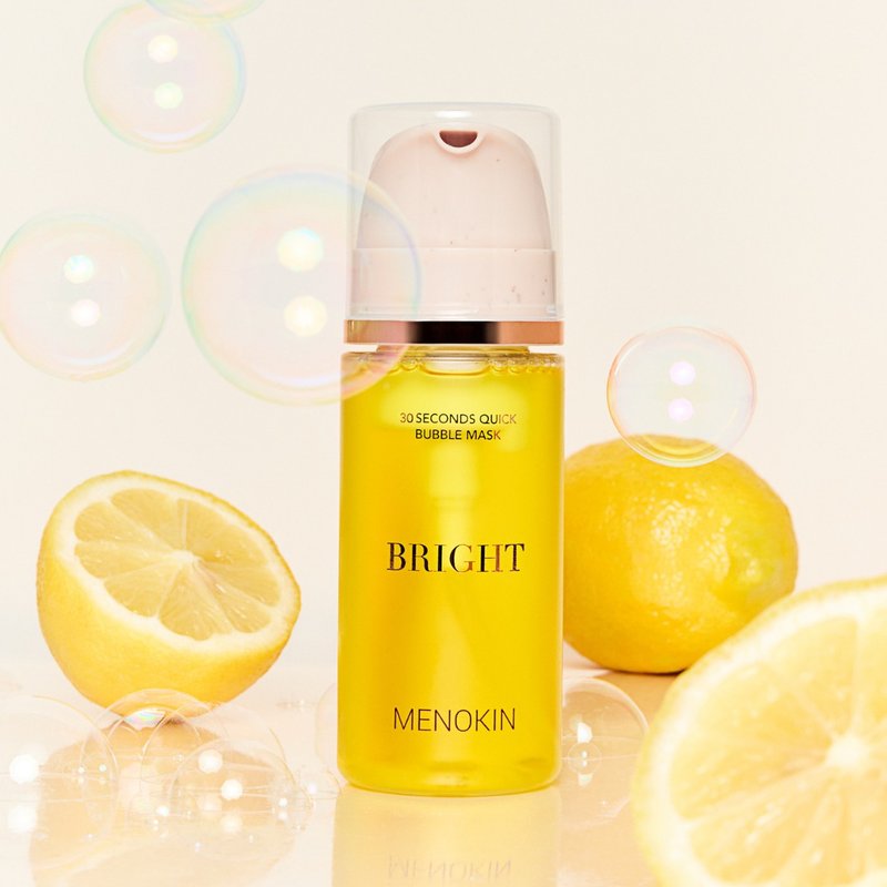 【纯素护肤品】MENOKIN 30 秒免洗泡泡提亮肤色面膜 - 面膜/冻膜 - 浓缩/萃取物 白色