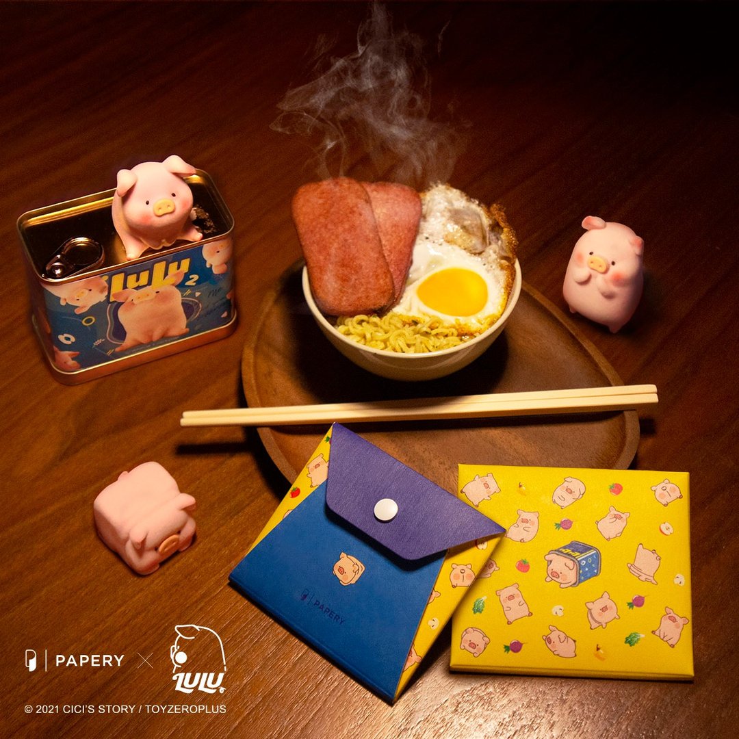 定制化礼物 MASKfolio S 口罩套 LuLu The Piggy - Spam - 口罩 - 纸 