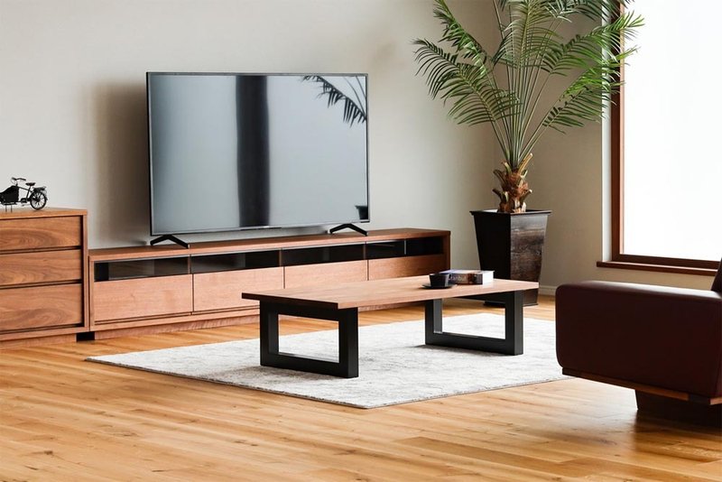 各地的着名工房 MASTERWAL Wild Wood 客厅桌 Steellegs - 餐桌/书桌 - 木头 咖啡色