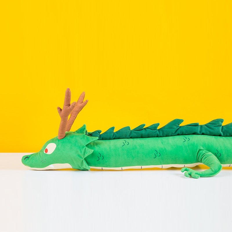 许愿神龙七龙珠绿红白龙非常难做请勿轻易退款做一个真滴很费力 - 枕头/抱枕 - 其他人造纤维 绿色