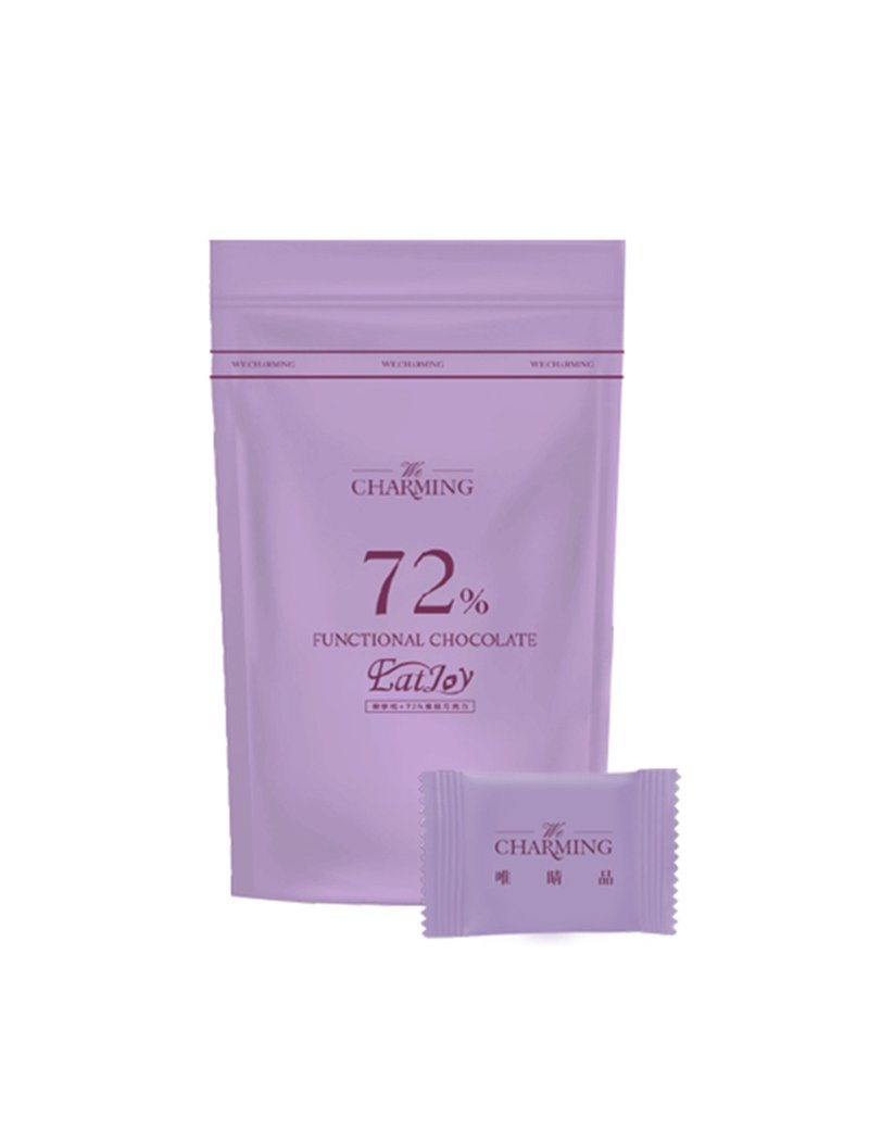 WeCharming 唯睛品紫享吃72%机能巧克力-50/袋 - 其他 - 其他材质 