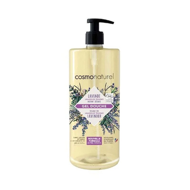COSMO NATUREL 高规有机薰衣草保湿沐浴胶 1000ml - 沐浴用品 - 浓缩/萃取物 紫色