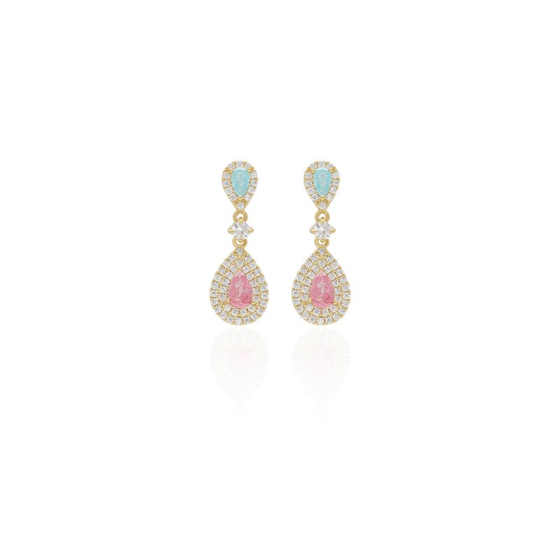 Armin 垂坠耳环 - 耳环/耳夹 - 其他材质 金色