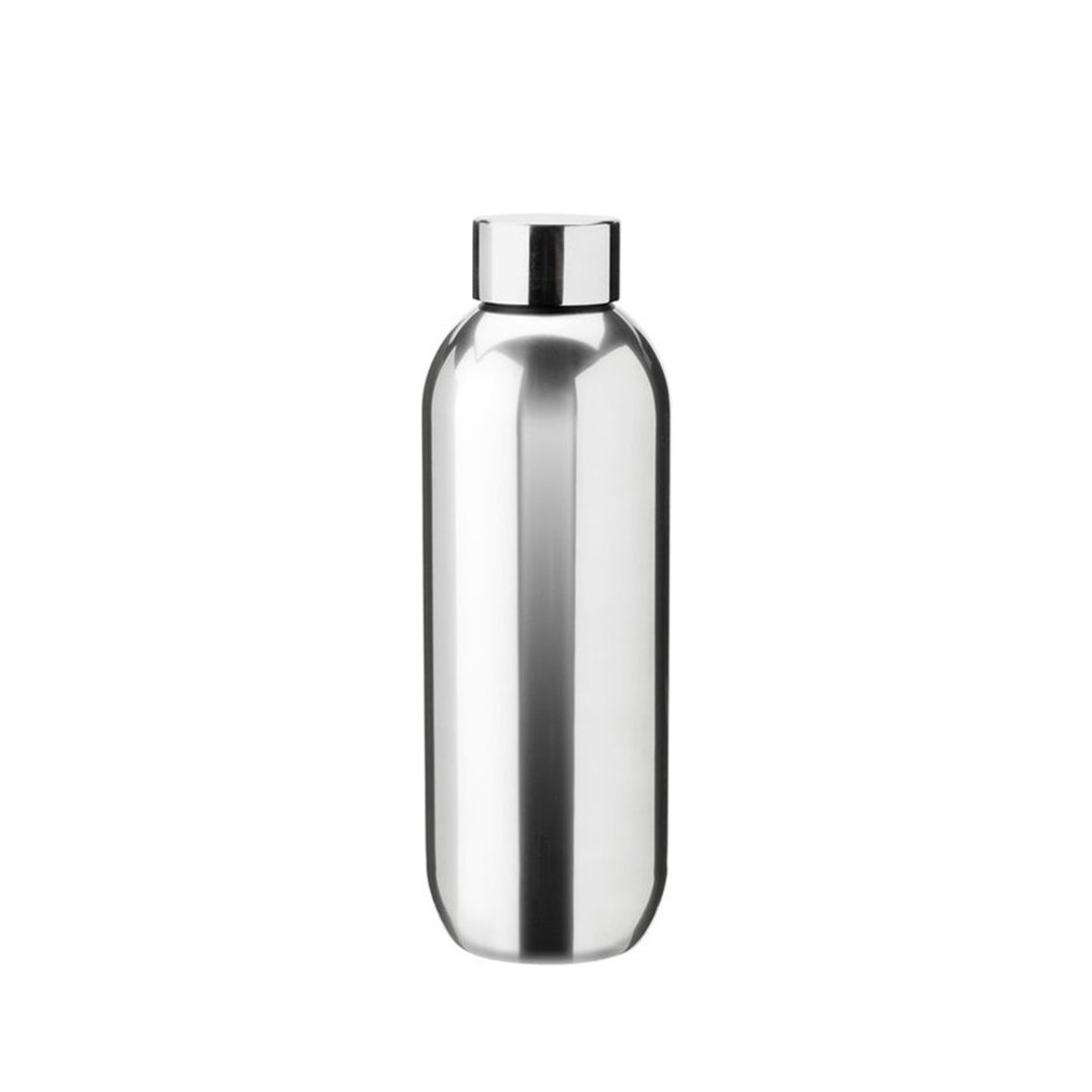 【Stelton】Keep Cool 保温随身瓶 600ml-银色 - 保温瓶/保温杯 - 不锈钢 