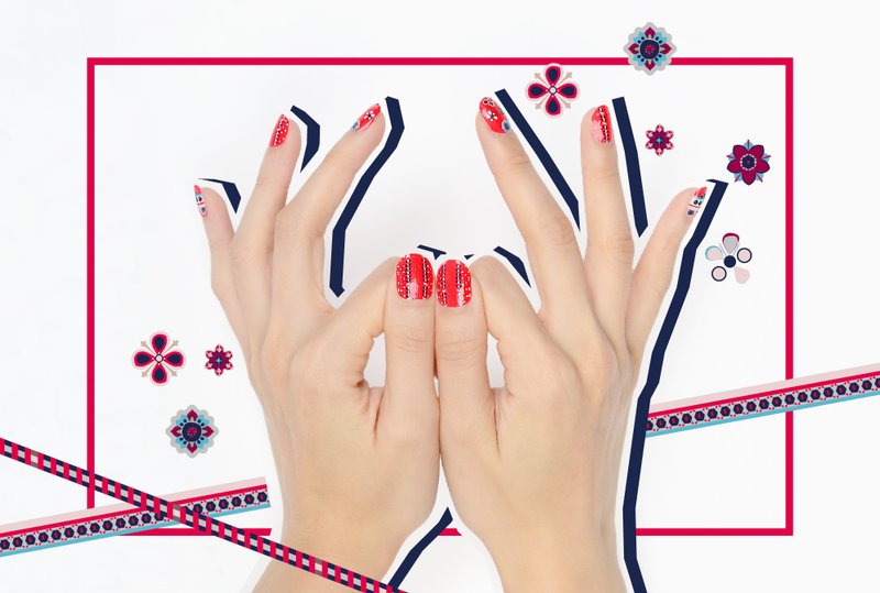 嬉皮派对指甲贴 - 其他 - 其他材质 红色