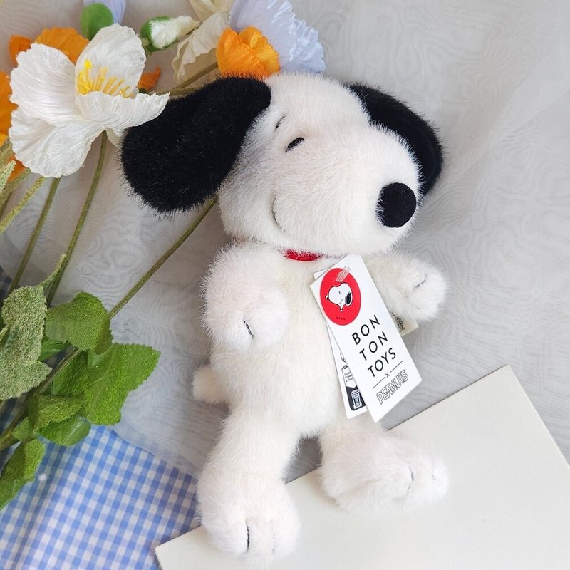 【预购】BON TON TOYS Snoopy史努比环保毛绒玩偶-奶油 17cm - 玩偶/公仔 - 聚酯纤维 多色