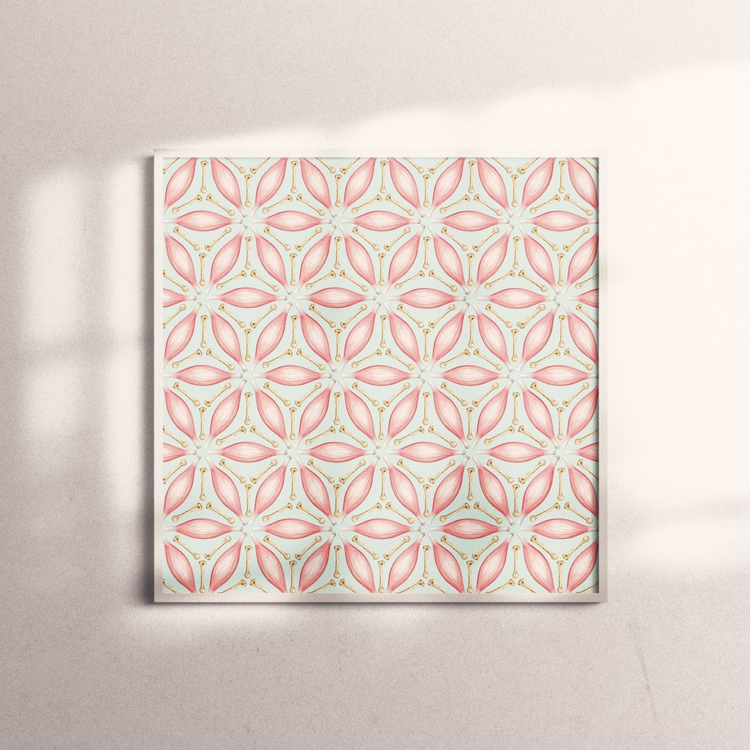 复制画-Musculoskeletal Kaleidoscope | 肌肉骨骼万花筒 - 海报/装饰画/版画 - 纸 
