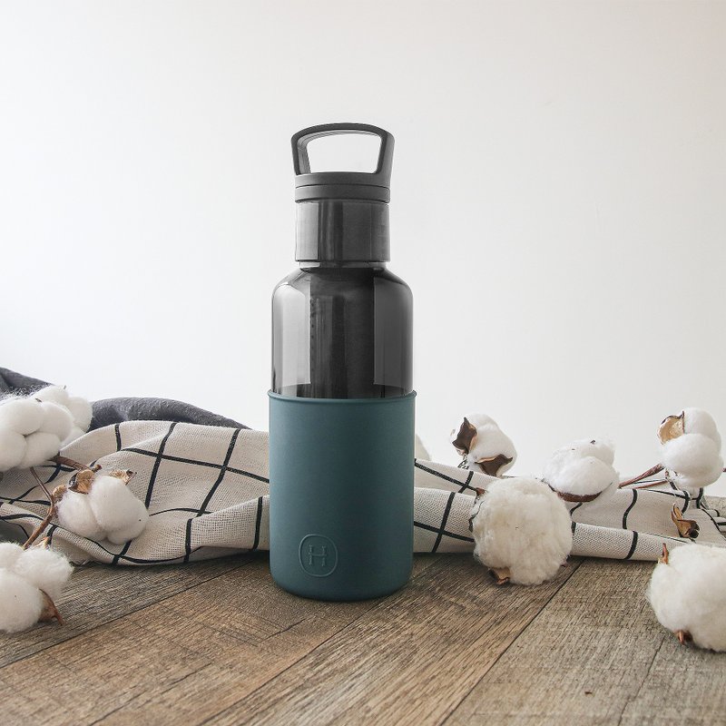 【春夏新品】美国HYDY轻靓水瓶 | 亚得里亚海-碳黑瓶 590ml - 水瓶/水壶 - 其他材质 黑色