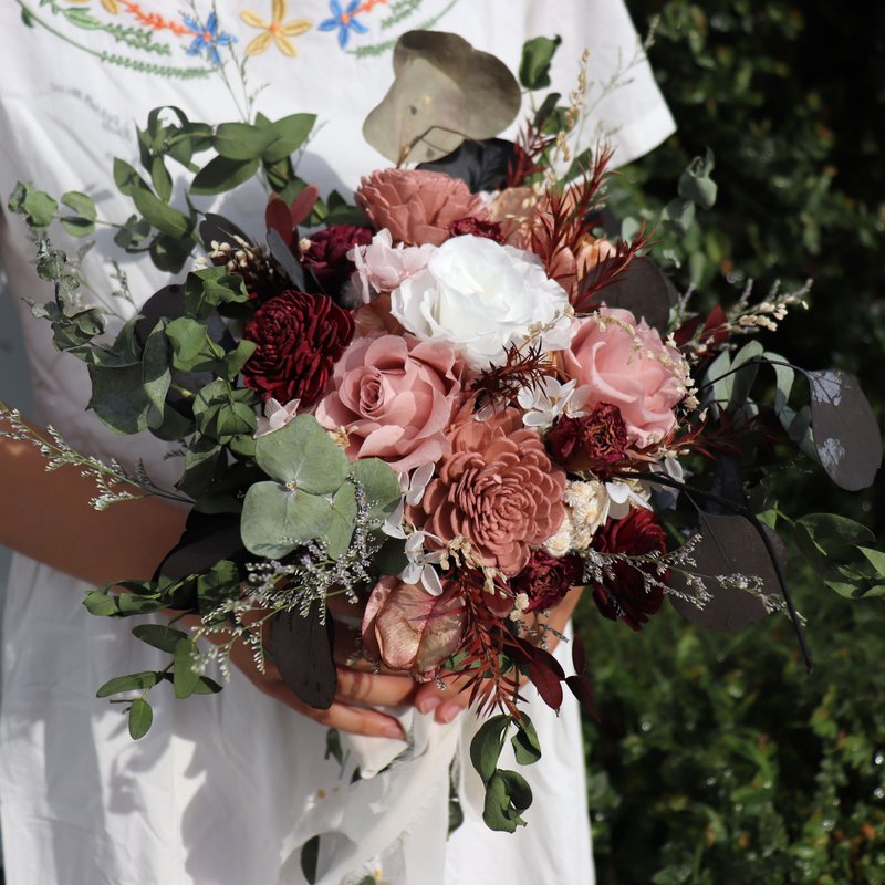 婚礼捧花手作课程 七夕情人节 - 植栽 - 植物．花 