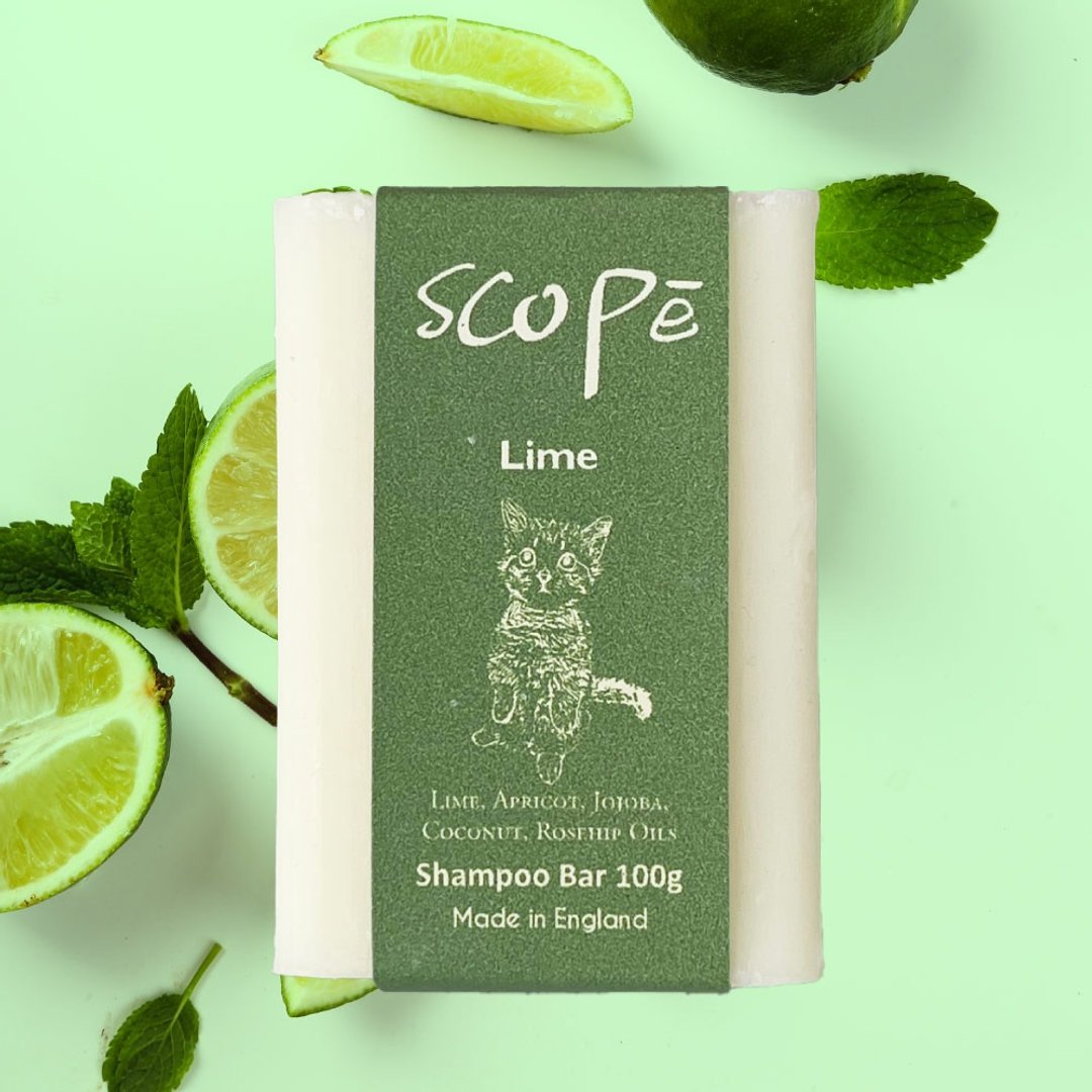 【诗可贝 SCOPē】青柠洗发皂 100g-旅行沐浴 - 洗发用品 - 浓缩/萃取物 