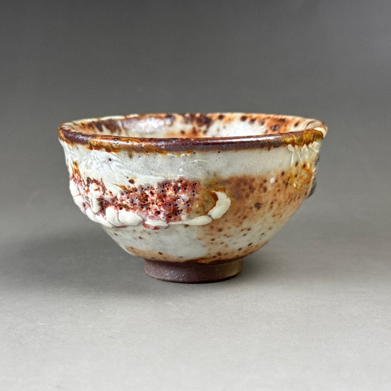 台湾 烈烧 志野釉茶杯 壹 - 茶具/茶杯 - 陶 咖啡色