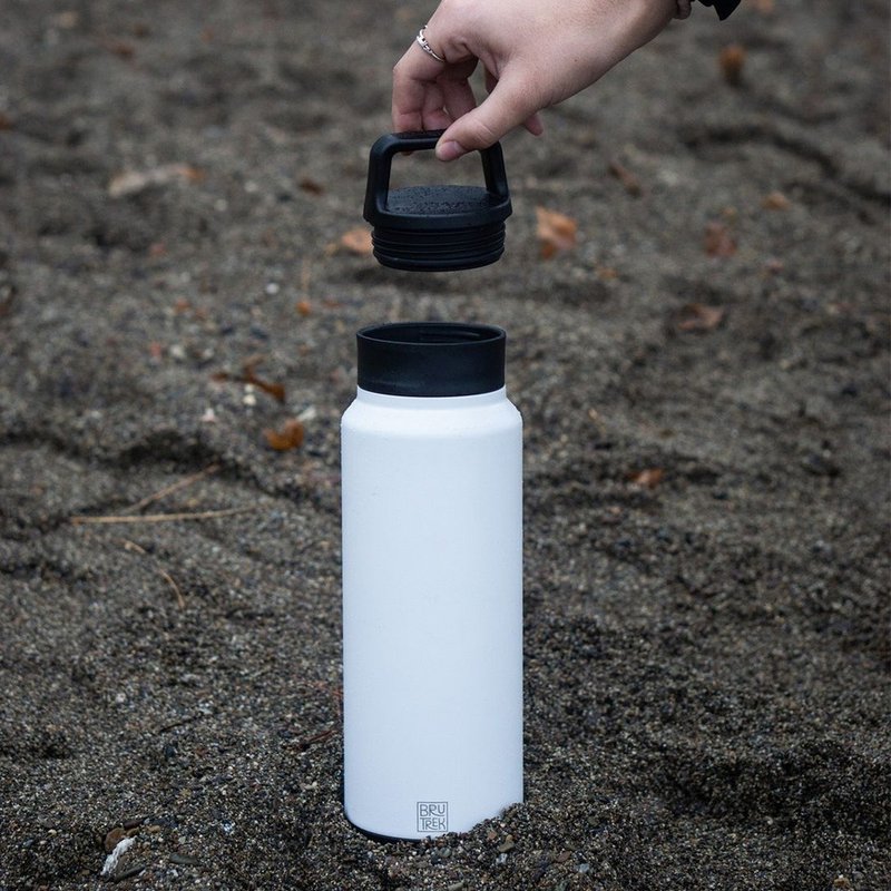 Planetary Design 双盖真空保温瓶 BruTrekker Bottle GR1332 - 咖啡壶/周边 - 不锈钢 白色