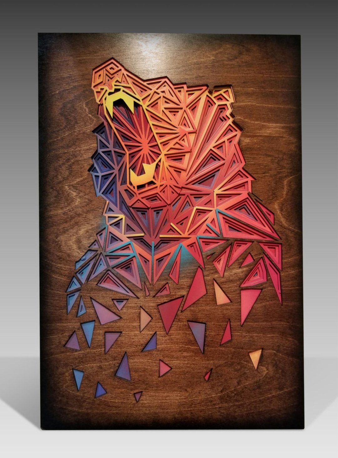 3D 混合库存包，41 个木材和金属雷射切割文件 - 02 - 电子手绘真人画像/绘画/插画 - 其他材质 