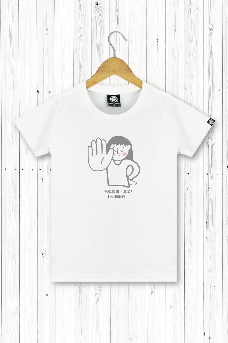 STATELYWORK 距离1M-女短T恤 - 女装上衣 - 棉．麻 