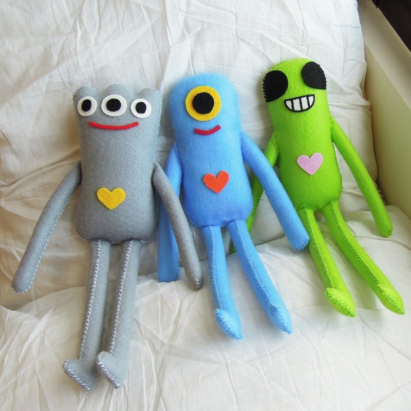 y星球_y星人布偶 - 玩偶/公仔 - 聚酯纤维 多色