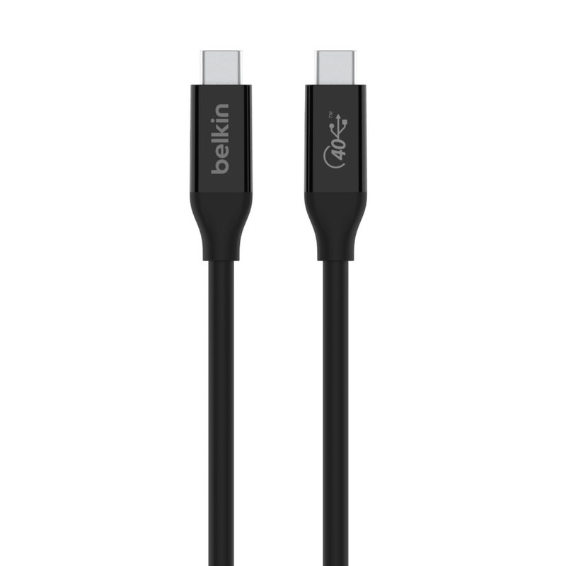 Belkin - CONNECT USB4 连接线 - 充电宝/传输线 - 其他材质 黑色