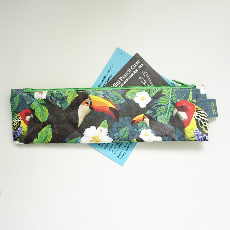 德国 Paprcuts.de 防水小笔袋(大嘴鸟) - 铅笔盒/笔袋 - 防水材质 绿色
