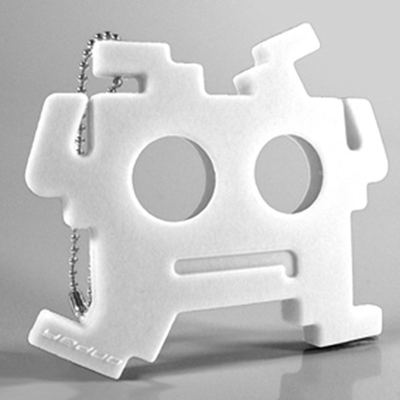 绑架外星人耳机卷线器(耳塞式)_白色+随机 - 卷线器/电线收纳 - 硅胶 白色