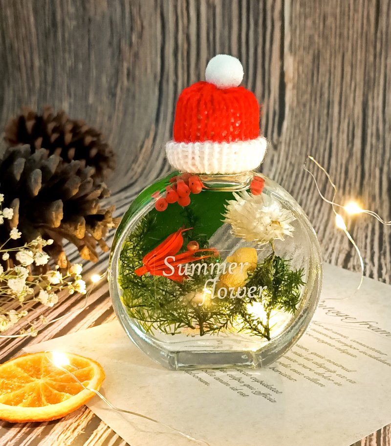 限时特价【浮游花-圣诞系列】浮游花 圣诞礼物 - 干燥花/捧花 - 植物．花 红色