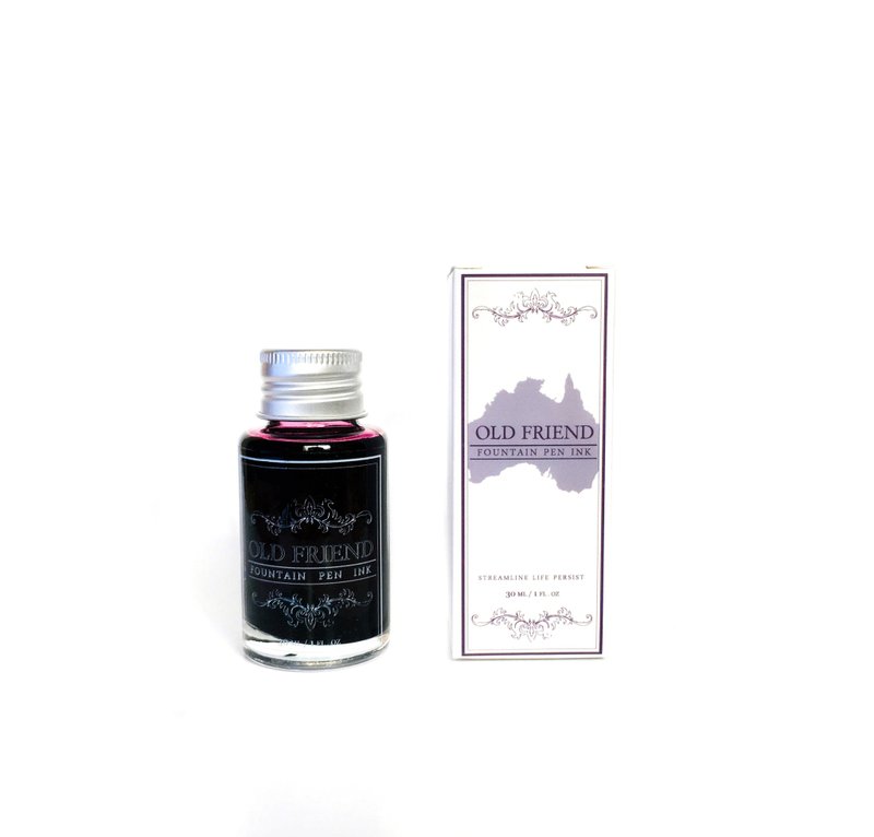 【黑濯文坊】岩墨 限量钢笔墨水 - 紫色 (OLD FRIEND) - 墨水 - 颜料 紫色