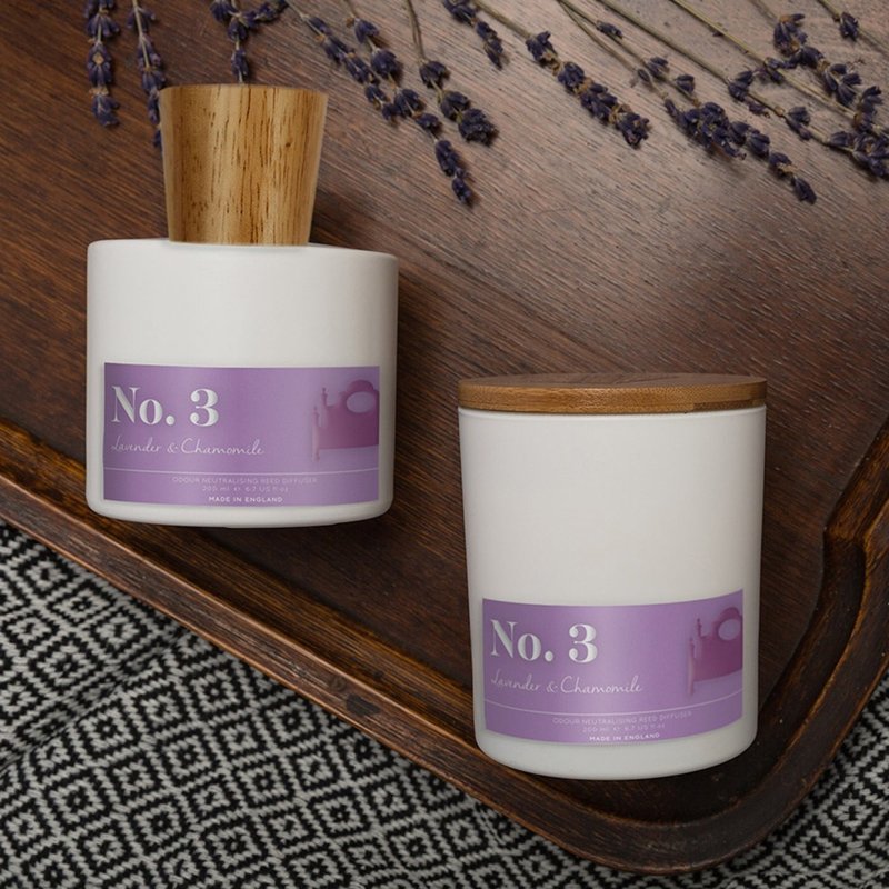 英伦香氛HomeScenter薰衣草和洋甘菊 - 香薰/精油/线香 - 玻璃 