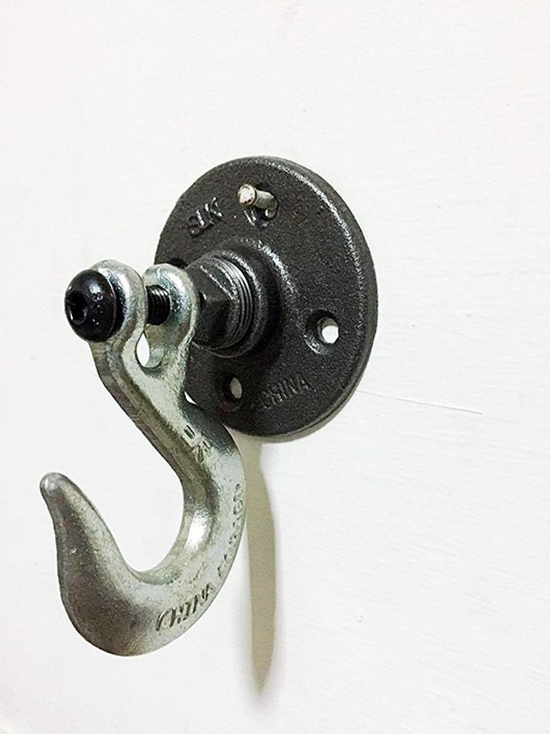 ▍劲空间设计 ▍美式车库工业风格挂勾-款式7-Industrial style hanger-style7 - 摆饰 - 其他金属 灰色