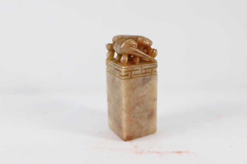 客制姓名印章 - 印章/印台 - 石头 咖啡色