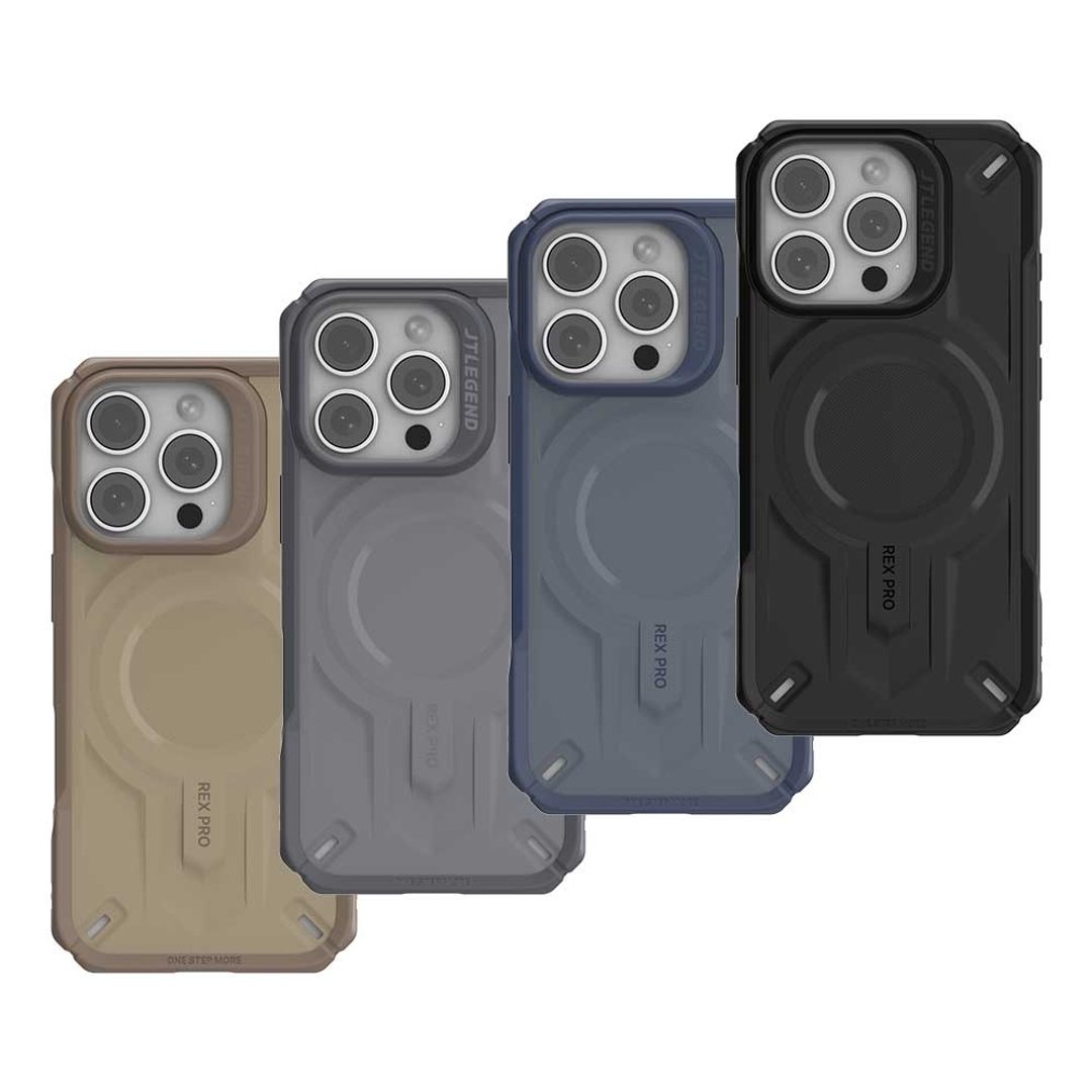 JTL iPhone 16/15 Pro/ Pro Max REX Kooling 散热超军规防保护壳 - 手机壳/手机套 - 其他材质 