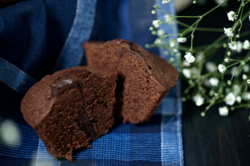 浓巧克力磅蛋糕(2寸) 6入组 - 咸派/甜派 - 其他材质 咖啡色