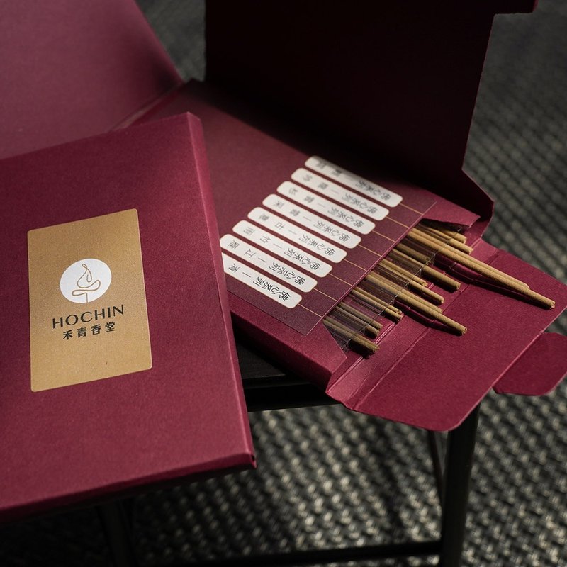 禾青香堂-线香【试用包】沉香 檀香 线香 卧香 冥想 净化 纾压 - 香薰/精油/线香 - 其他材质 咖啡色