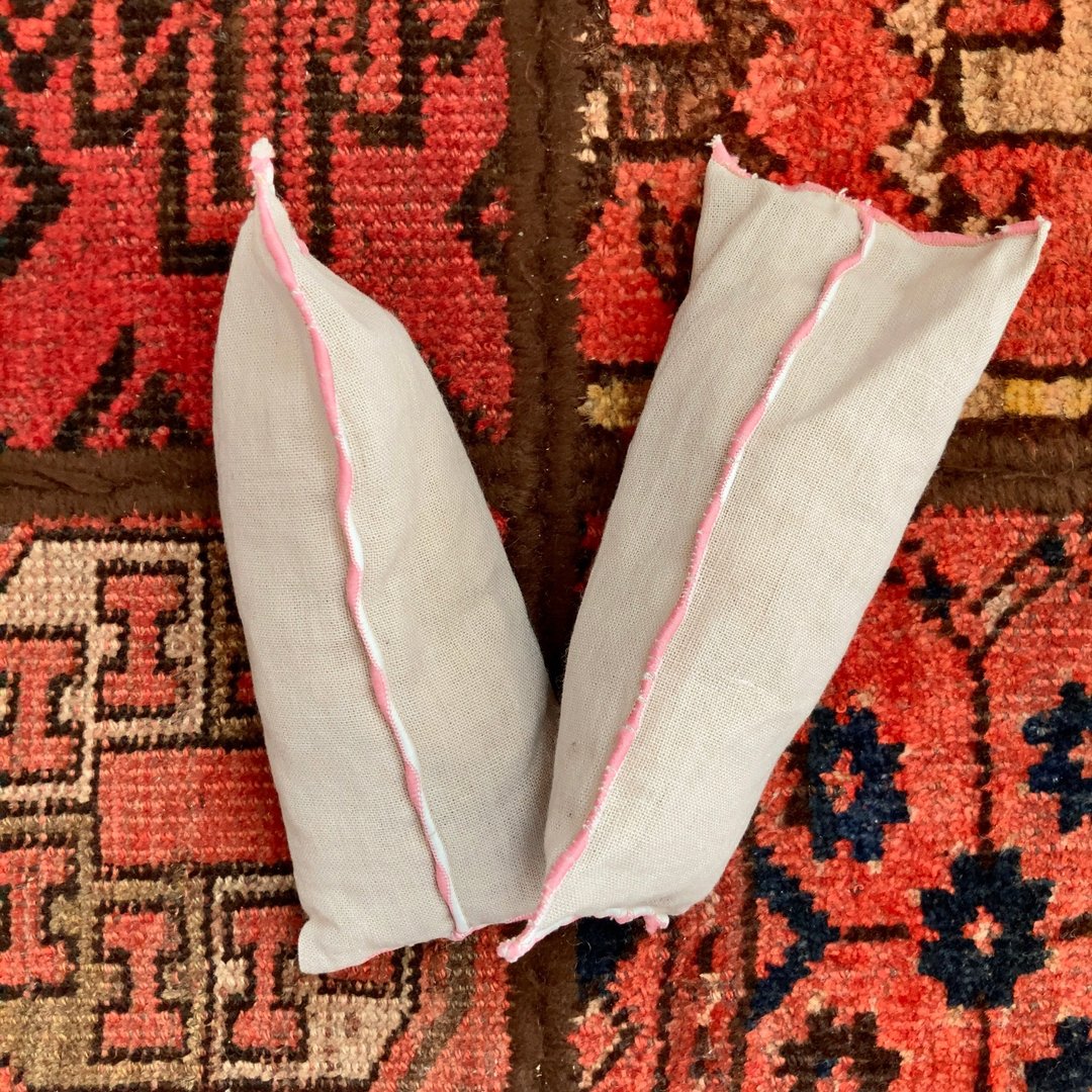 Deodorizing sustainable Hinoki shoe keepers M size cypress dyed cotton sachets - 其他 - 棉 