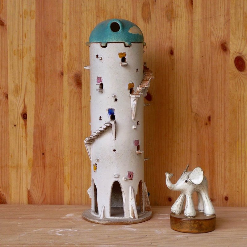 二号白房子基本款陶瓷灯【 白房子陶瓷】 - 灯具/灯饰 - 陶 