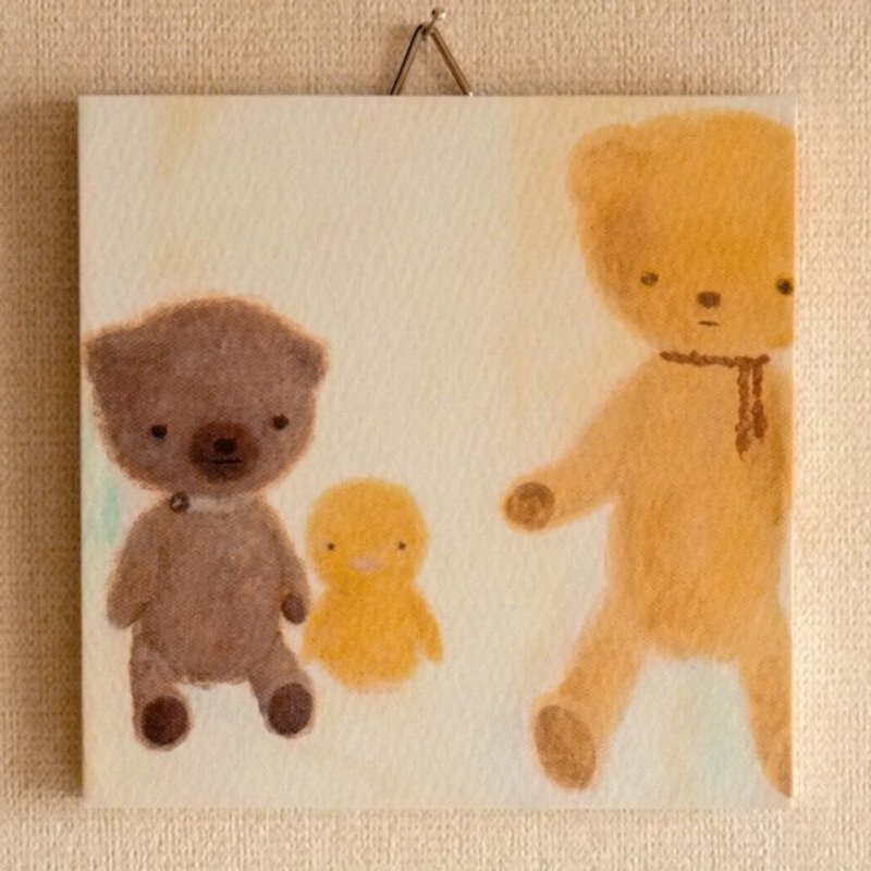 ミニパネルNo.27/指定席 - 海报/装饰画/版画 - 纸 咖啡色