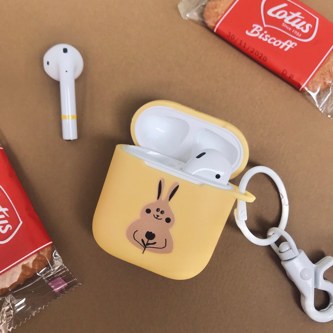 送你一朵花 Airpods 耳机保护套 / 现货 - 手机配件 - 塑料 黄色
