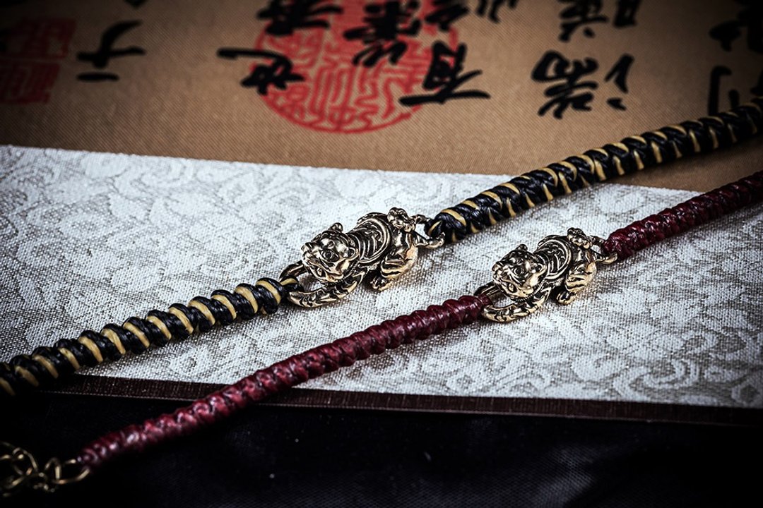 金虎爷  |  黄铜 |  JK SILVER - 手链/手环 - 铜/黄铜 金色