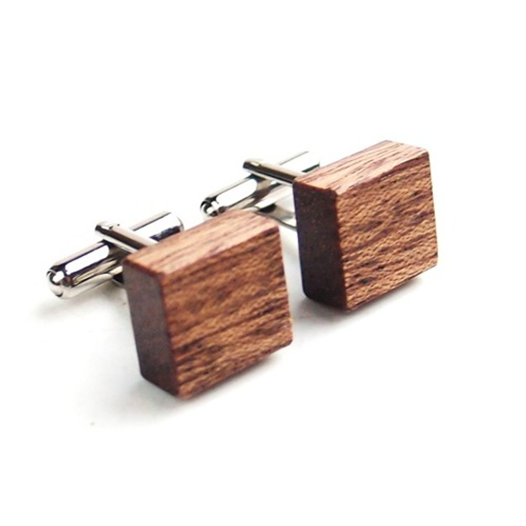Cufflinks made of wood S - 袖扣 - 木头 