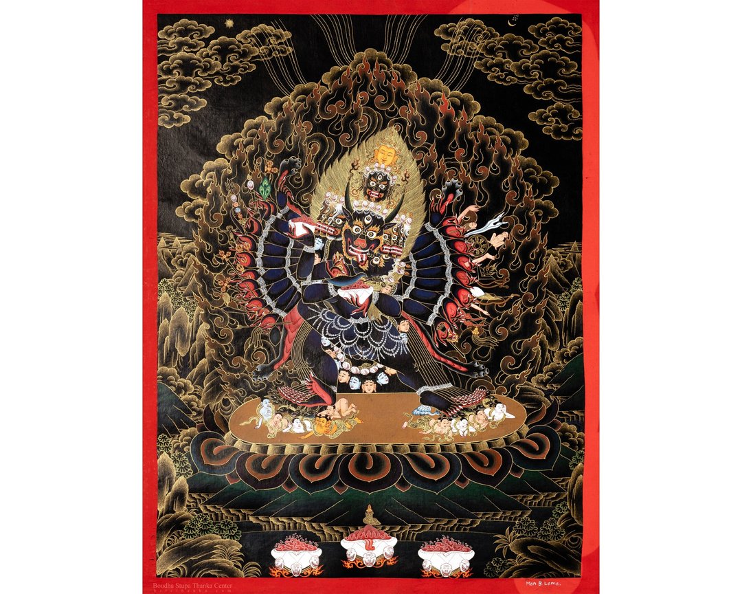 永恒的宁静 自购车 唐卡画  发现神圣艺术 - 墙贴/壁贴 - 其他材质 多色