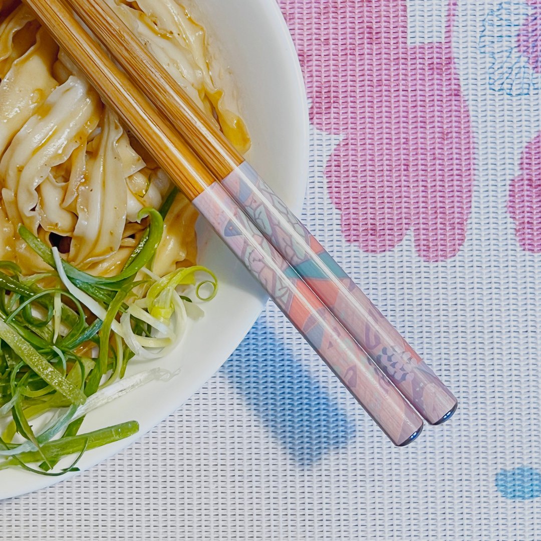 蕨美食光竹筷2.0 - 瓦苇 | 筷子 餐具 餐桌 交换礼物 圣诞礼物 - 筷子/筷架 - 竹 多色