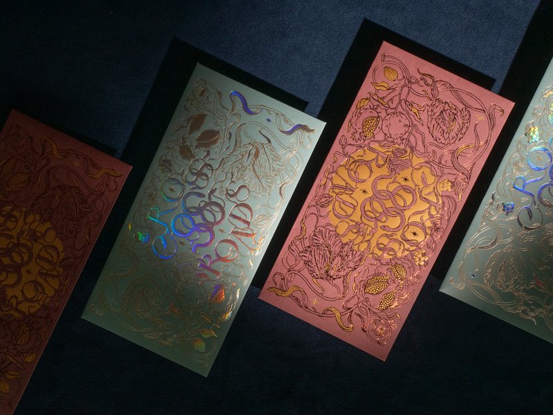 镶珹独立开版设计 2025年蛇年红包袋 - 红包/春联 - 纸 绿色