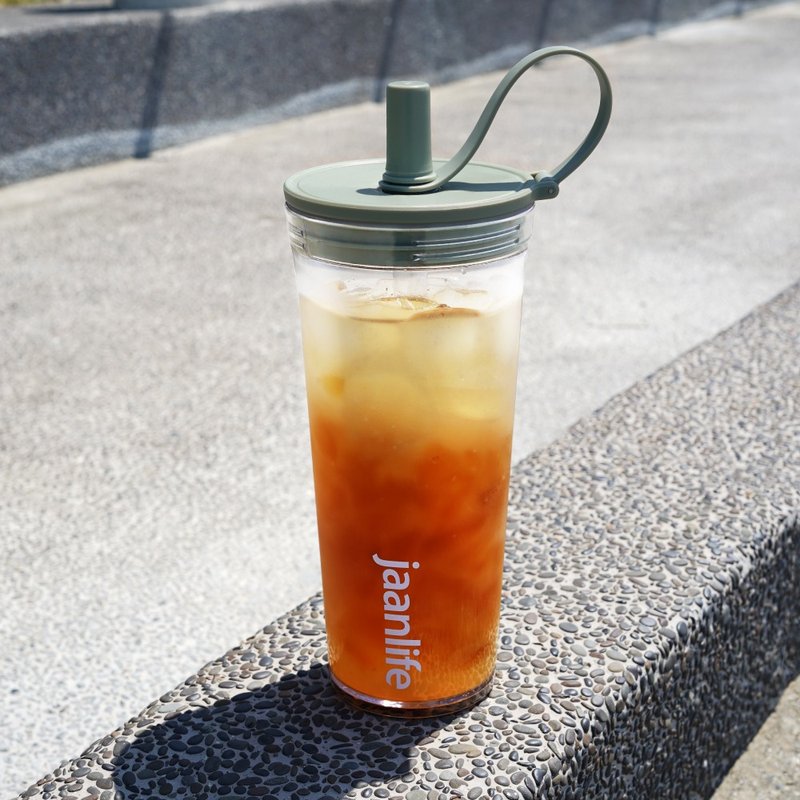 Eacy Cup 易C杯 - 绿野仙踪 800ml ecozen 吸管杯 环保杯 - 水瓶/水壶 - 塑料 绿色