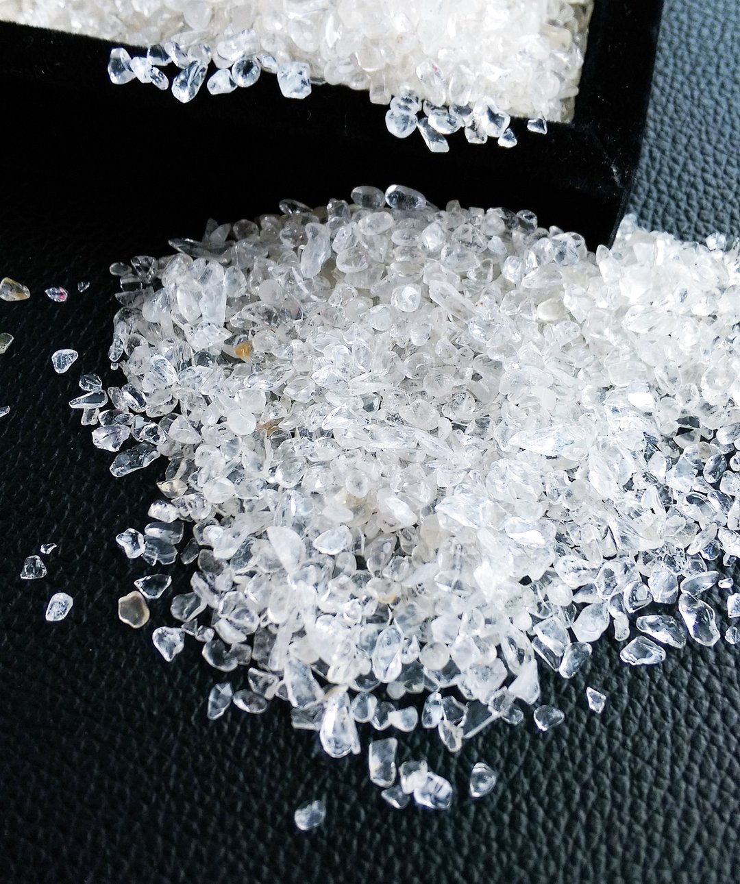 天然白水晶碎石 净化专用小碎石 细碎石 一份 100g 售50元 - 摆饰 - 其他材质 
