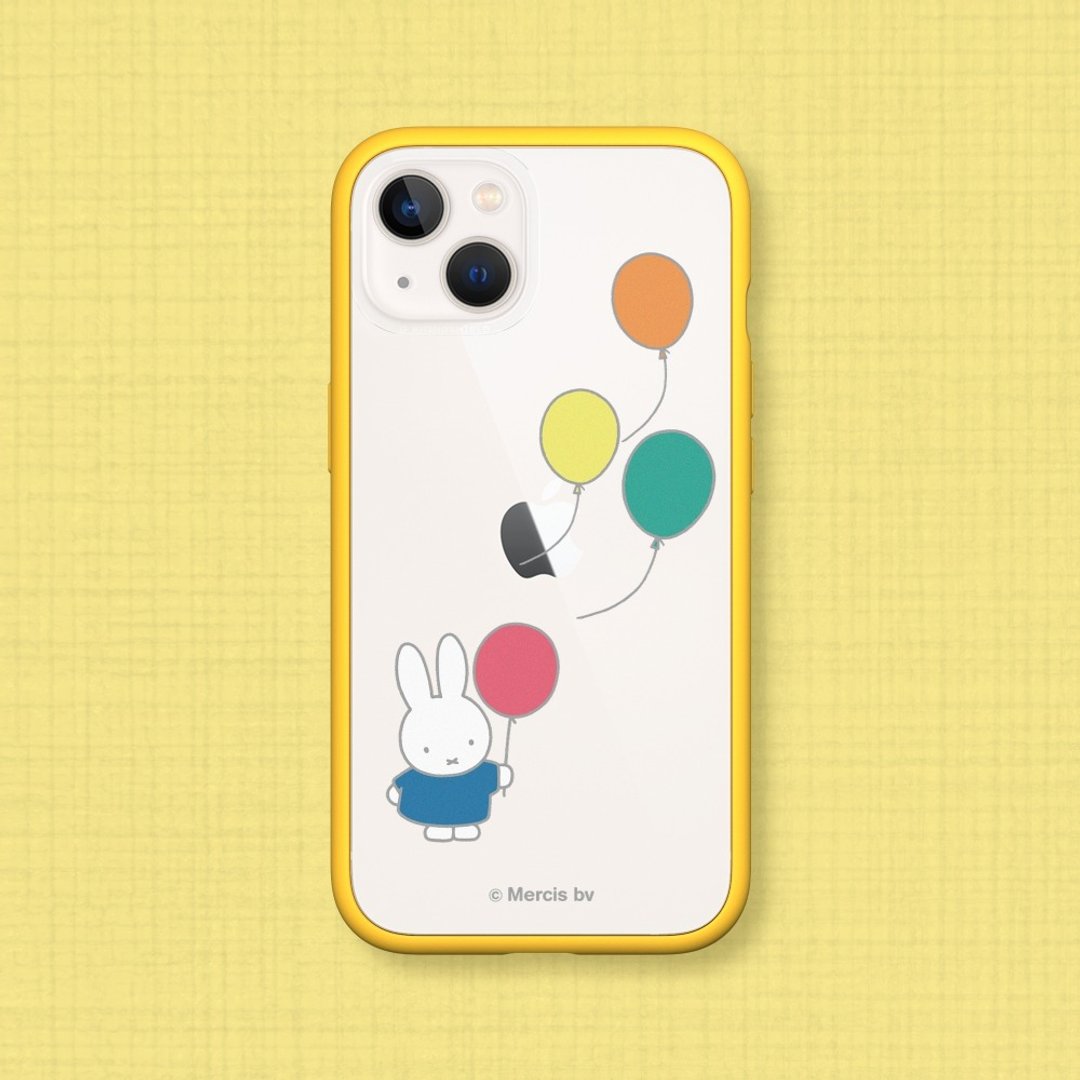 犀牛盾【Pinkoi x miffy】Mod NX 边框背盖防摔手机壳 - 气球飘走了 - 手机配件 - 塑料 多色