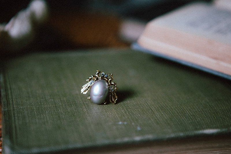 COR-DATE / 淘气戒指 / 灰 - 戒指 - 其他材质 银色