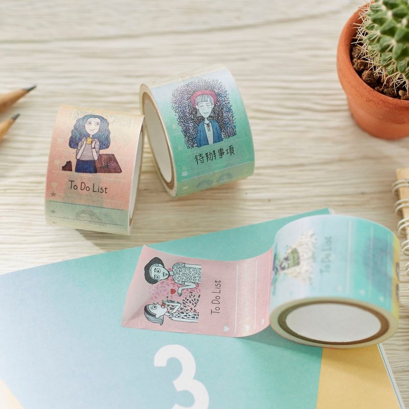 Dorothy 纸胶带-To Do List(9AAAU0048) - 纸胶带 - 纸 