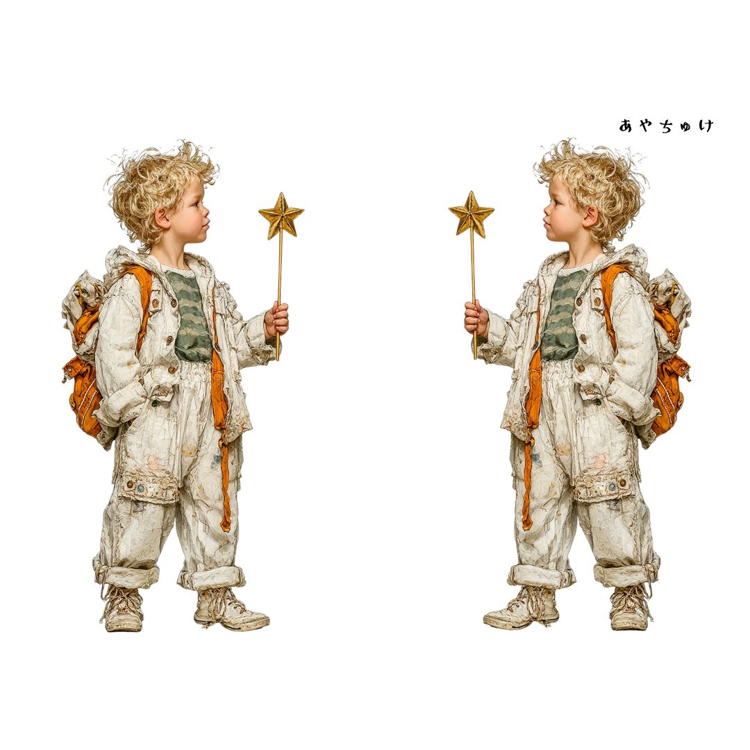 【11月新品2】08-108-0147 人物贴纸 圣诞复古风 - 贴纸 - 纸 