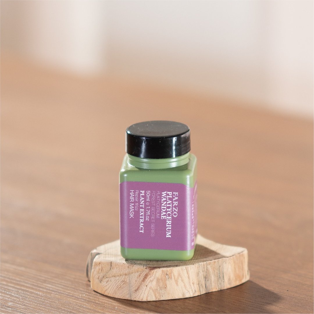 女王风范修护瞬效发膜50ml - 润发用品 - 植物．花 绿色
